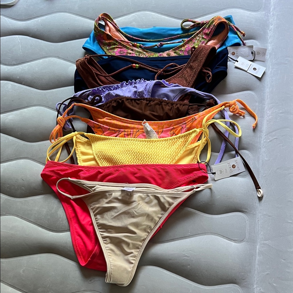 Colorful Women's Swim bottoms Set